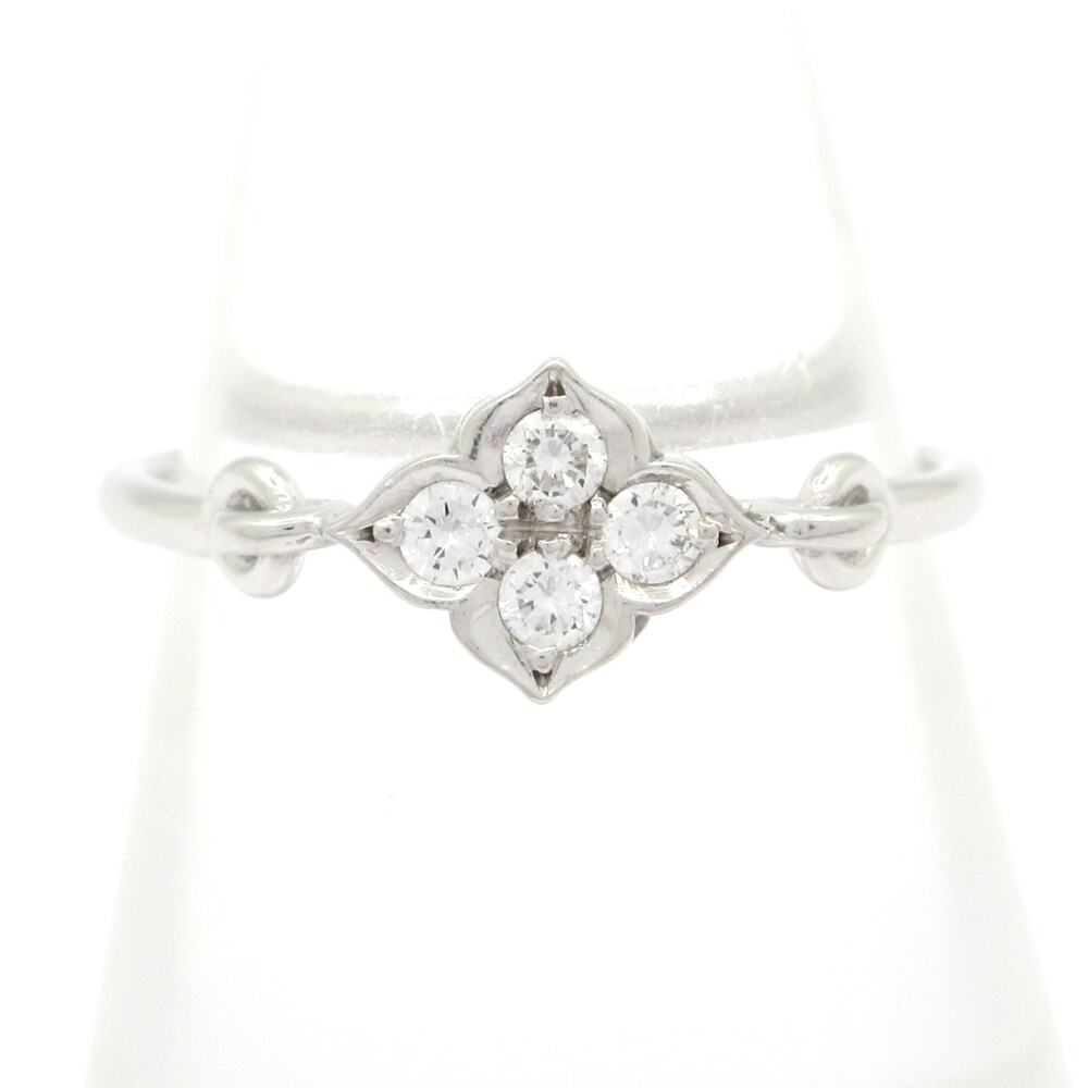 Cartier Hindu Ring 18K White Gold Diamond